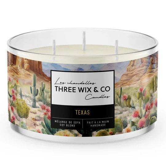 Chandelle de soya - Texas - Three Wix & Co